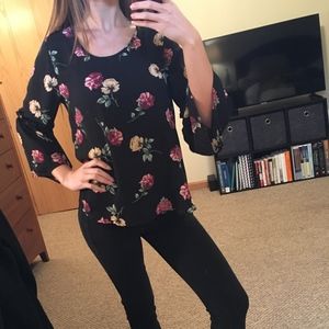 Floral blouse